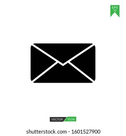 Vector send email message, letter or envelope icon. Symbol for web site design and mobile app