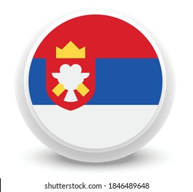 Vector - Serbia - Flaggensymbol