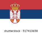 Vector Serbia flag, Serbia flag illustration, Serbia flag picture, Serbia flag image