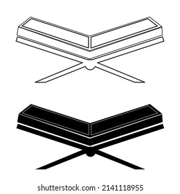Vector Set 2 Al Quran, Outline and Silhouette
