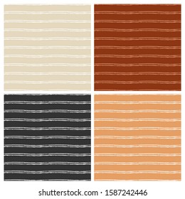 Vector set of abstract backgrounds with stripes. Seamless pattern. For fabric, home decor, wallpaper and scrapbooking. For business identity and branding.