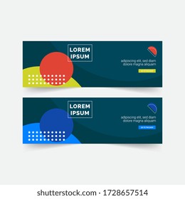 Vector set of abstract creative backgrounds in minimal trendy style with copy space for text - design templates for social media posts and stories. simple  and minimal wallpaper designs