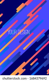 Vector. Set of abstract modern colorful templates for flyers, banners, postcards, web design and other.