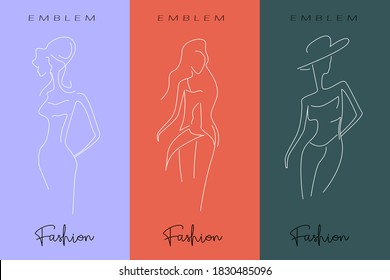 Vector set of abstract royal color creative quote,story and poem emblem template vector, stylish trendy fashion vector illustration