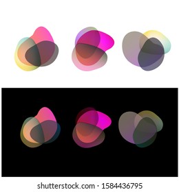 vector set
abstract shapes with gradient