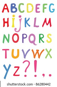 vector set alphabet