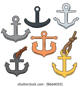 vector set of anchor