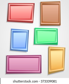 vector set of angular polygonal framework