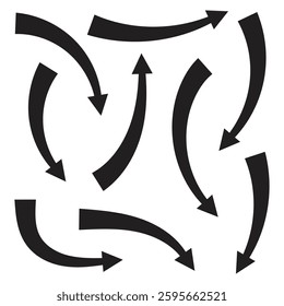 Vector Set Of Arrow Collection