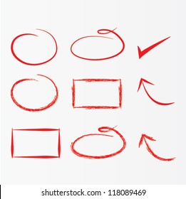 Vector set of arrows