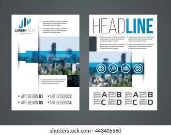 vector set of art flyers templates brochures A4 size, abstract examples design for graphics , vintage design, imposed geometric dynamic pattern background