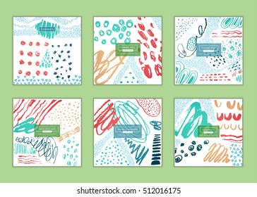 Vector set of artistic illustrations. Invitation cards
Christmas and New Year collection
Set of Winter Holiday card template for greeting scrapbooking, congratulations, invitations, tags