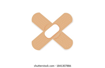 Conjunto vectorial de vendas auxiliares de diferentes formas.