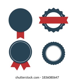 Vector set Badge, Ribbons and Labels.