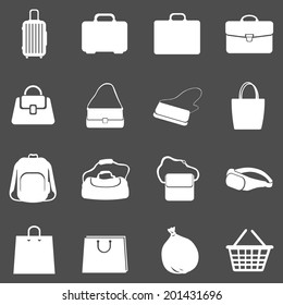 Vector Set of Bags Icons
