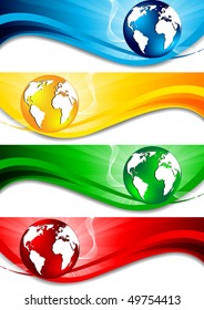 Vector set of banners; clip-art