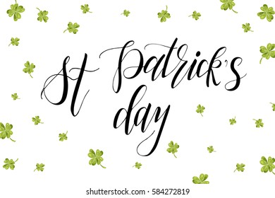 Vector set of banners for St. Patrick's Day. Illustration with hand drawn sketch.