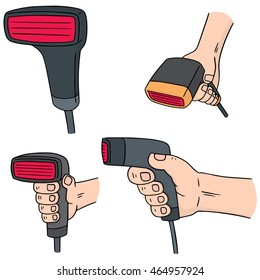 vector set of barcode reader