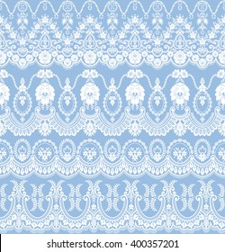 Vector set with baroque ornament  in Victorian style. Ornate element for design.