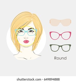 Vector Set Beautiful Women Portrait Different Stock Vector (Royalty ...