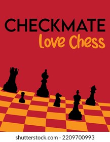  Vector Set of Black Sketch Chess Pieces. Full Chess Figures Collection vector illustration.