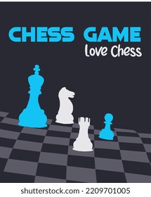  Vector Set of Black Sketch Chess Pieces. Full Chess Figures Collection vector illustration.