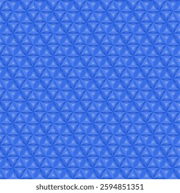 Vector Set of blue pyramid pattern. Geometric background. Abstract mosaic texture design.