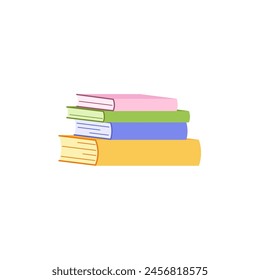 vector set of books for national children's book day poster