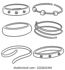 Vector Set Of Bracelet