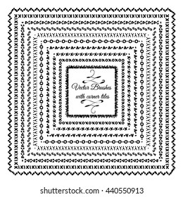 Vector set of brushes. Brushes are included in eps.
