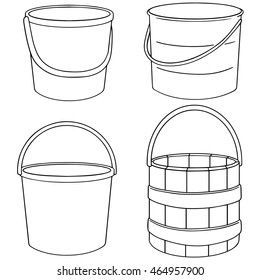 vector set of bucket