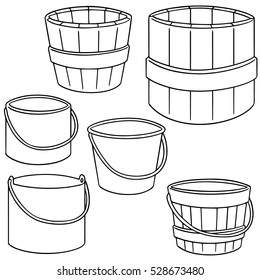 vector set of bucket