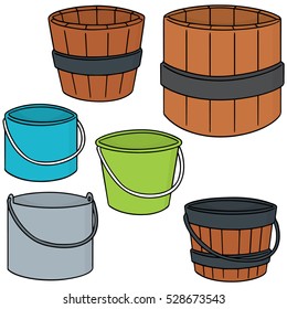 vector set of bucket