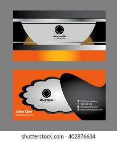 Vector set of business cards
