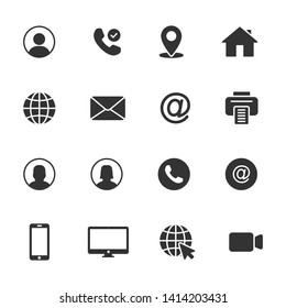 Vector set of business icons.