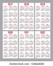 4,187 Calendar templates 2018 2019 2020 Images, Stock Photos & Vectors ...