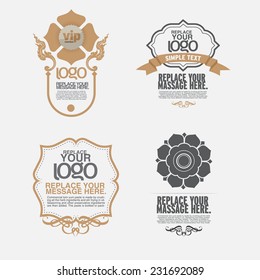 vector set: calligraphic design elements and page decoration - lots of useful elements to embellish your layout