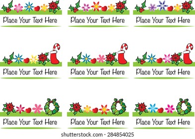 vector set: calligraphic design elements and page decoration