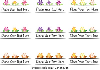 vector set: calligraphic design elements and page decoration