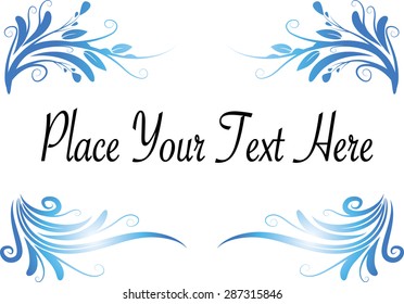 vector set: calligraphic design elements and page decoration