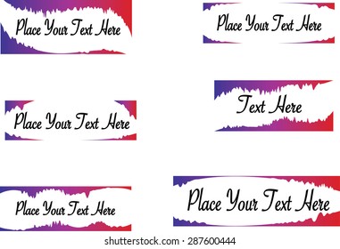 vector set: calligraphic design elements and page decoration