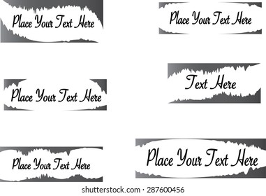 vector set: calligraphic design elements and page decoration