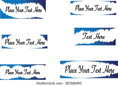 vector set: calligraphic design elements and page decoration