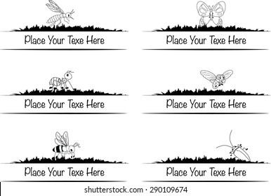 vector set: calligraphic design elements and page decoration