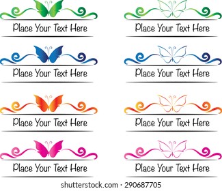 vector set: calligraphic design elements and page decoration