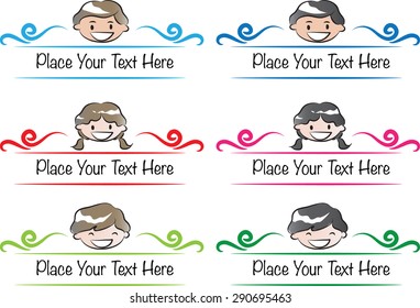 vector set: calligraphic design elements and page decoration