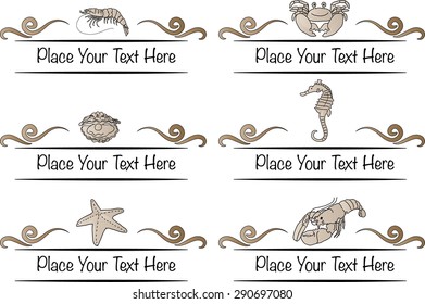 vector set: calligraphic design elements and page decoration