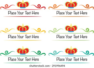 vector set: calligraphic design elements and page decoration