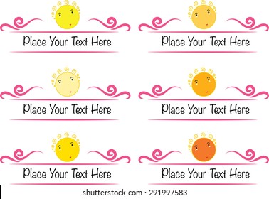 vector set: calligraphic design elements and page decoration