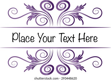 vector set: calligraphic design elements and page decoration